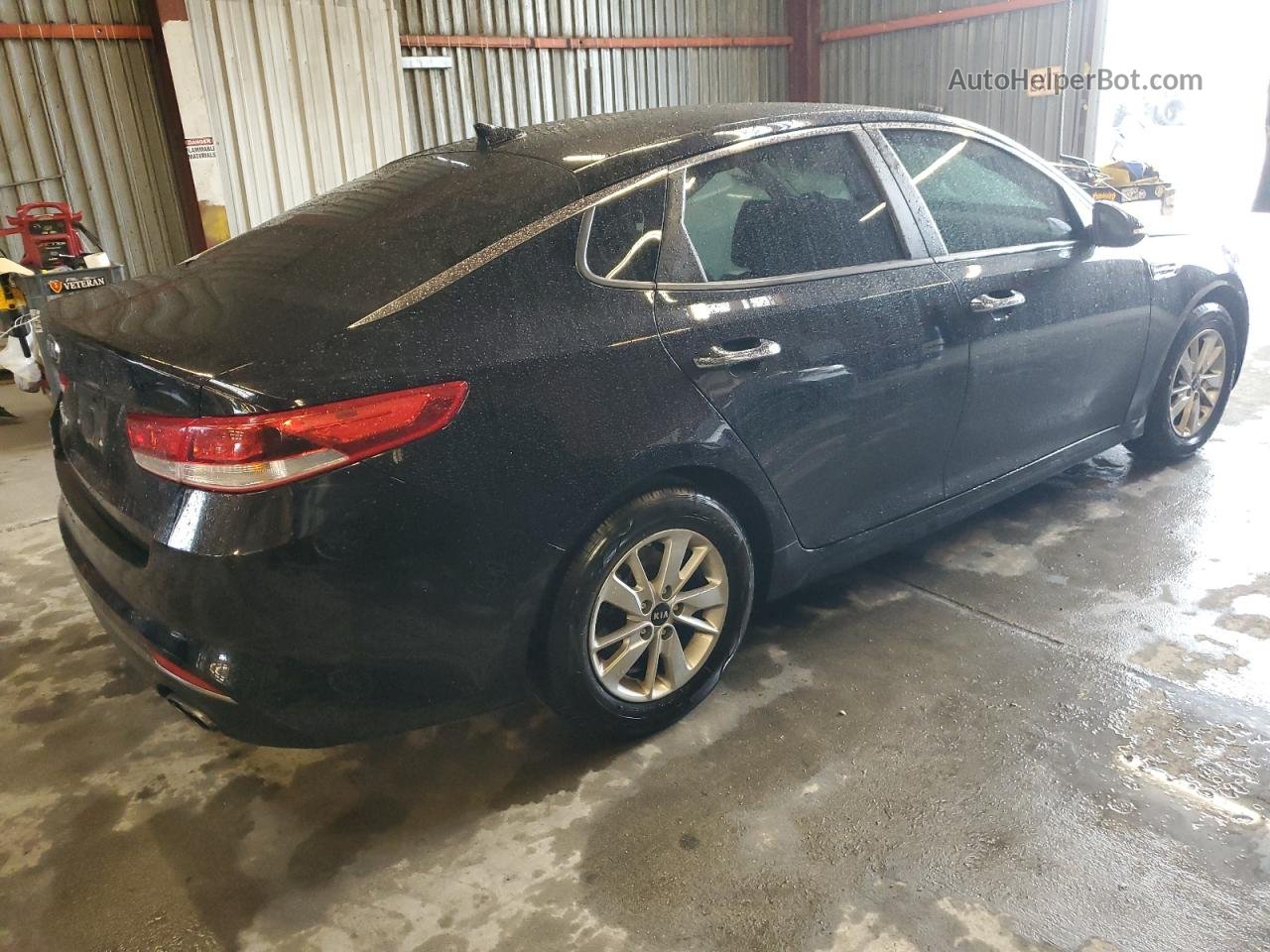 2016 Kia Optima Lx Black vin: 5XXGT4L32GG115212