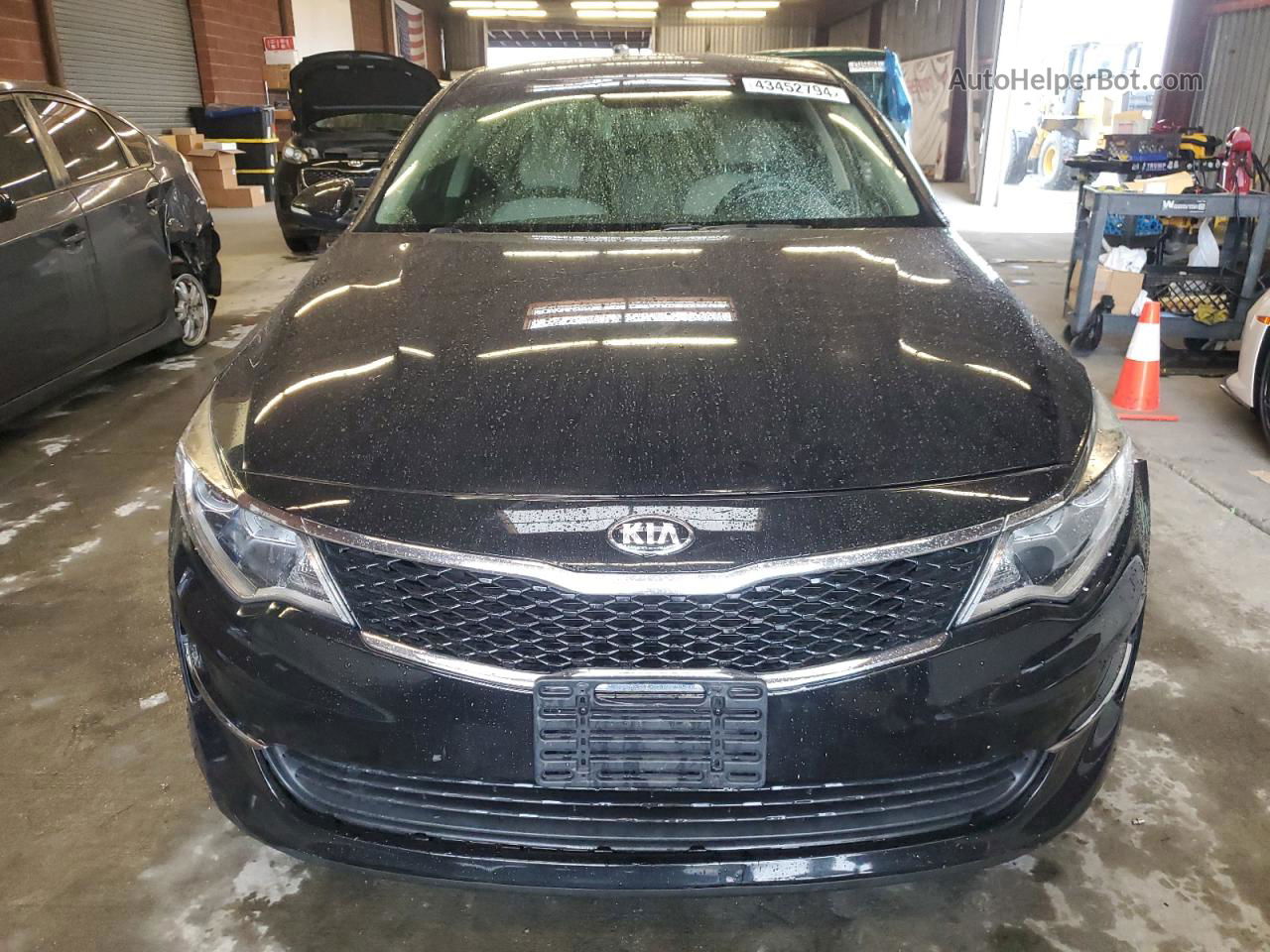 2016 Kia Optima Lx Black vin: 5XXGT4L32GG115212