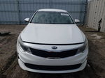 2016 Kia Optima Lx White vin: 5XXGT4L32GG119115