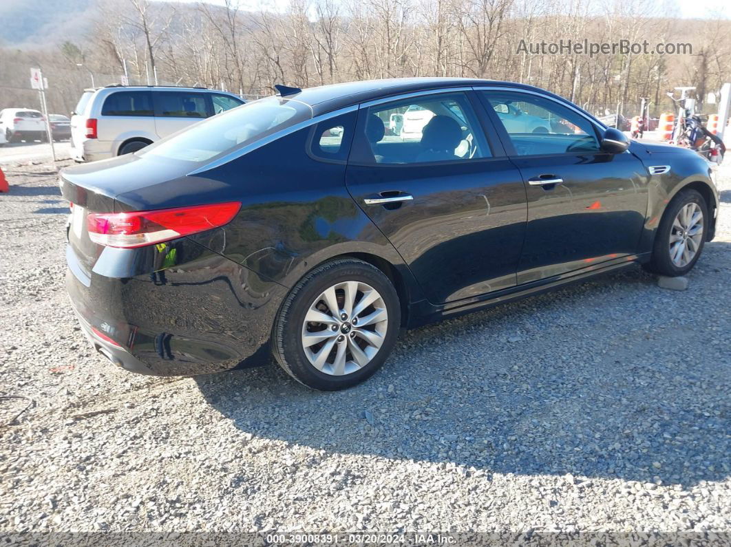 2017 Kia Optima Lx Black vin: 5XXGT4L32HG139916