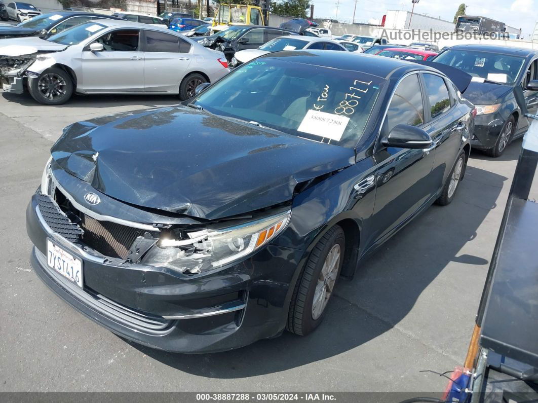 2017 Kia Optima Lx Black vin: 5XXGT4L32HG145246