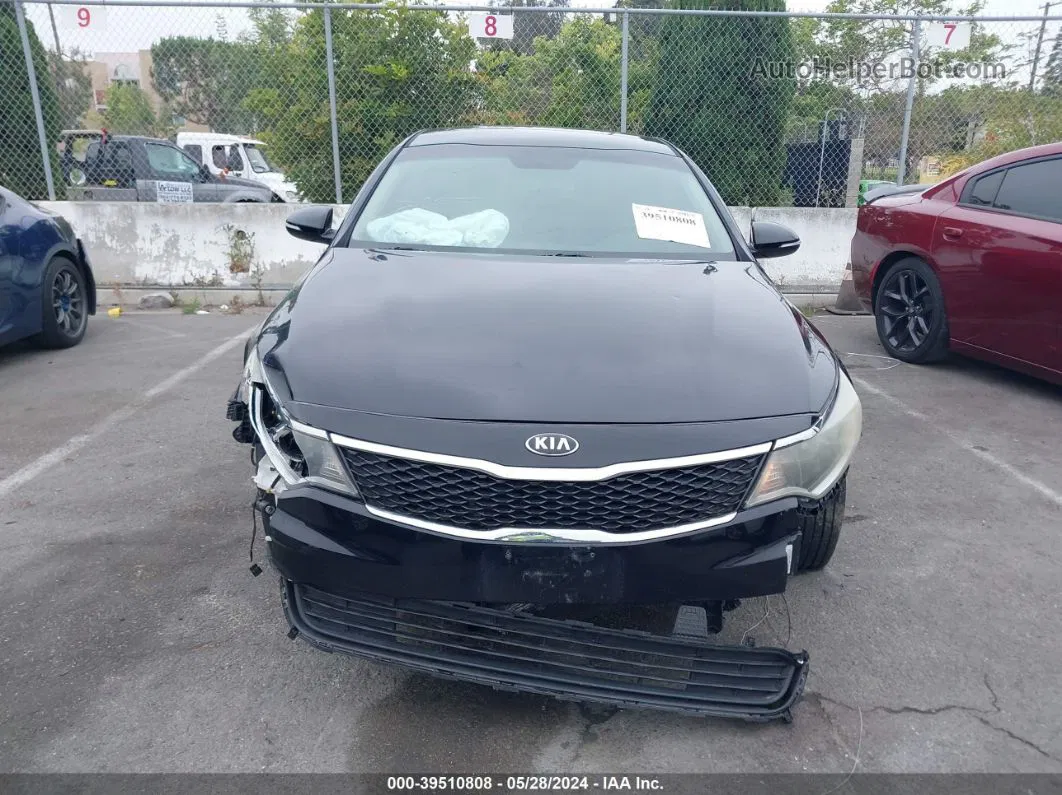 2017 Kia Optima Lx Black vin: 5XXGT4L32HG150561