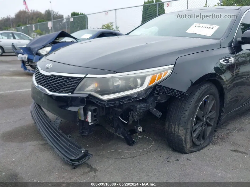 2017 Kia Optima Lx Black vin: 5XXGT4L32HG150561