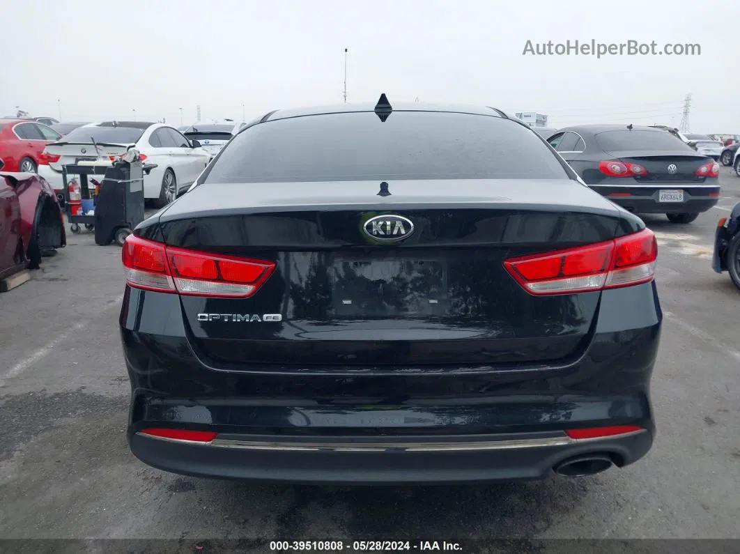 2017 Kia Optima Lx Black vin: 5XXGT4L32HG150561