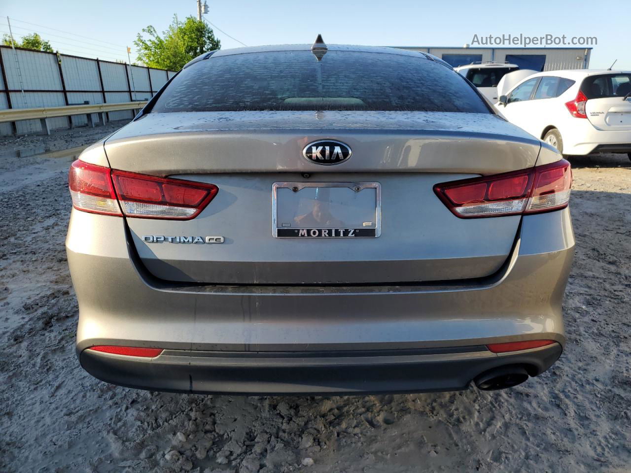 2017 Kia Optima Lx Gray vin: 5XXGT4L32HG170793