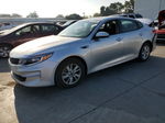 2018 Kia Optima Lx Silver vin: 5XXGT4L32JG180505