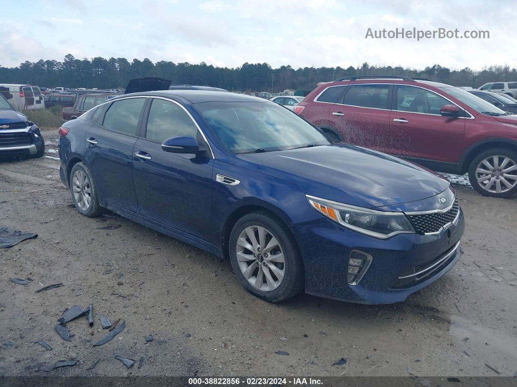 2018 Kia Optima S Blue vin: 5XXGT4L32JG181251