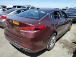 2018 Kia Optima Lx Burgundy vin: 5XXGT4L32JG193951