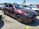 2018 Kia Optima Lx Burgundy vin: 5XXGT4L32JG193951