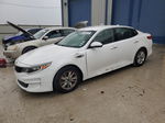 2018 Kia Optima Lx White vin: 5XXGT4L32JG228522