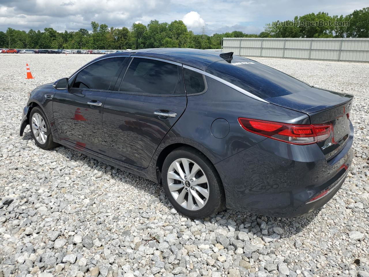 2018 Kia Optima Lx Black vin: 5XXGT4L32JG242940