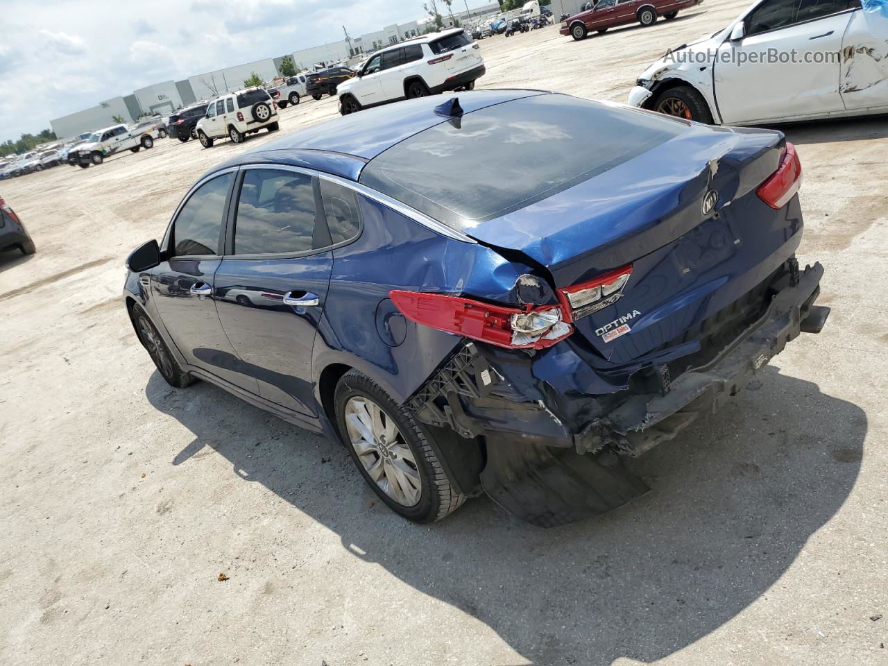 2016 Kia Optima Lx Blue vin: 5XXGT4L33GG006113