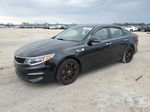 2016 Kia Optima Lx Черный vin: 5XXGT4L33GG007035