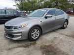 2016 Kia Optima Lx Gray vin: 5XXGT4L33GG022649