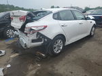 2016 Kia Optima Lx White vin: 5XXGT4L33GG061645