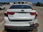 2016 Kia Optima Lx White vin: 5XXGT4L33GG073519