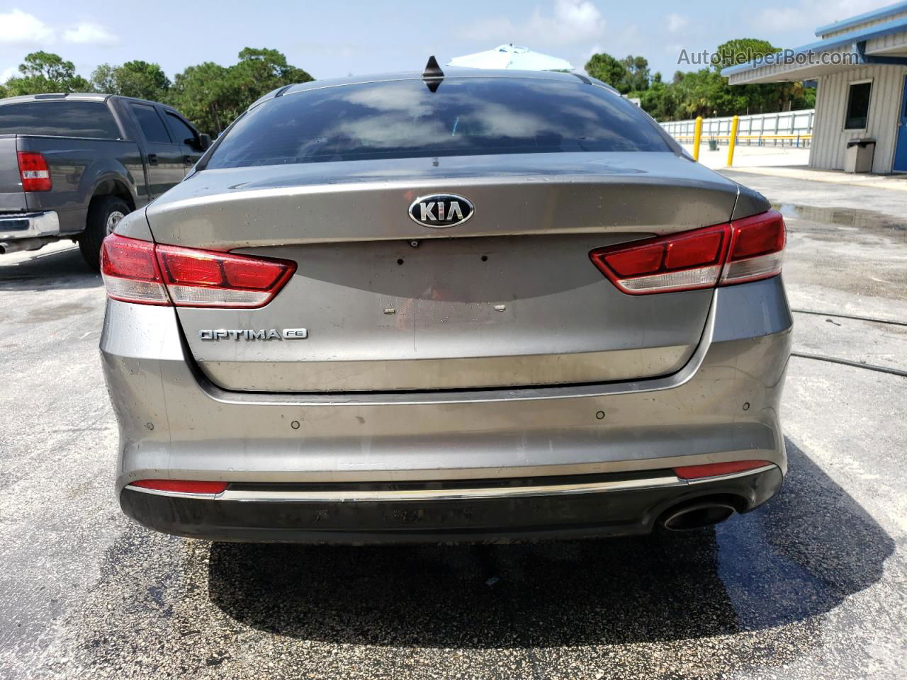 2016 Kia Optima Lx Charcoal vin: 5XXGT4L33GG076064