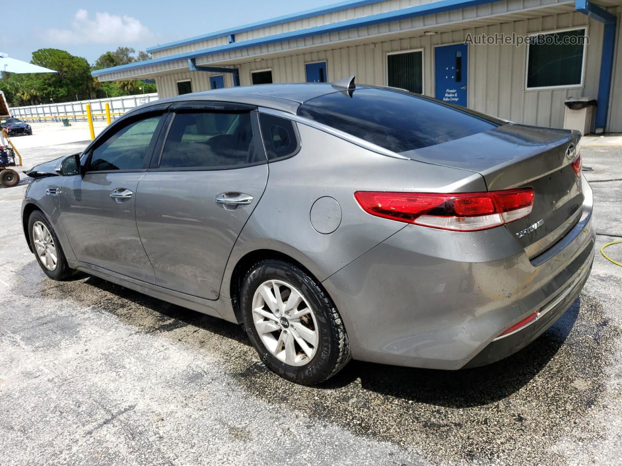 2016 Kia Optima Lx Charcoal vin: 5XXGT4L33GG076064