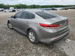 2016 Kia Optima Lx Gray vin: 5XXGT4L33GG082415