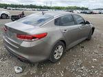 2016 Kia Optima Lx Gray vin: 5XXGT4L33GG082415