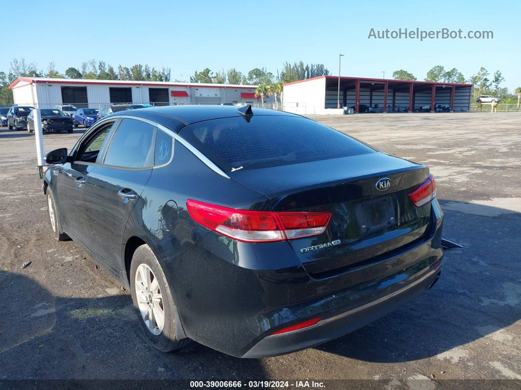 2017 Kia Optima Lx Black vin: 5XXGT4L33HG126804