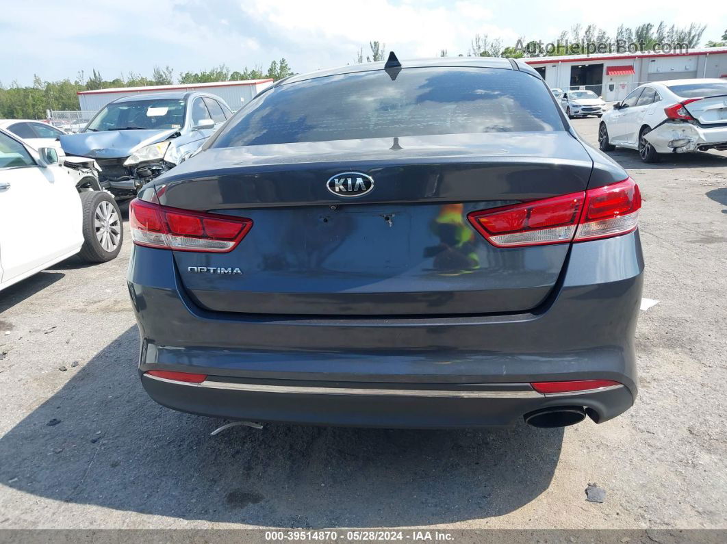 2017 Kia Optima Lx Gray vin: 5XXGT4L33HG140704