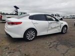 2017 Kia Optima Lx White vin: 5XXGT4L33HG141061