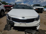 2017 Kia Optima Lx White vin: 5XXGT4L33HG171242