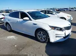 2018 Kia Optima Lx White vin: 5XXGT4L33JG177175