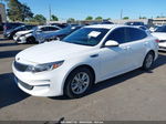 2018 Kia Optima Lx White vin: 5XXGT4L33JG177175