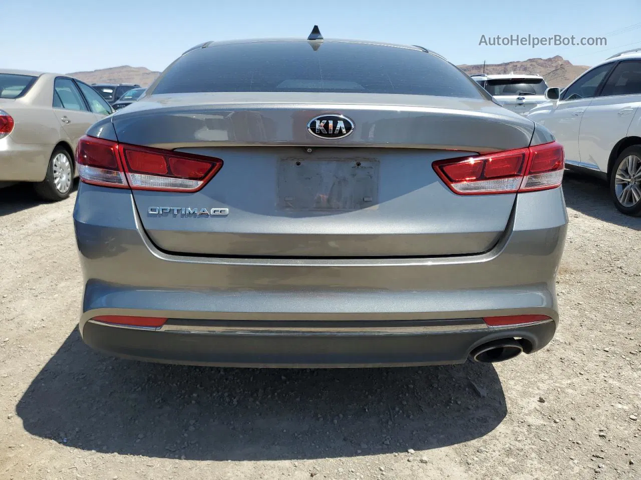 2018 Kia Optima Lx Серый vin: 5XXGT4L33JG184093