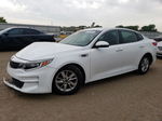 2018 Kia Optima Lx White vin: 5XXGT4L33JG193070