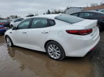 2018 Kia Optima Lx White vin: 5XXGT4L33JG201104