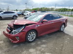 2018 Kia Optima Lx Red vin: 5XXGT4L33JG213916