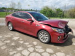 2018 Kia Optima Lx Red vin: 5XXGT4L33JG213916