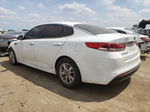 2018 Kia Optima Lx White vin: 5XXGT4L33JG222048