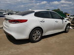 2018 Kia Optima Lx White vin: 5XXGT4L33JG222048