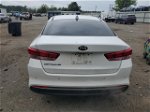 2018 Kia Optima Lx White vin: 5XXGT4L33JG235527