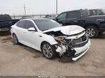 2018 Kia Optima S White vin: 5XXGT4L33JG247001