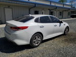 2018 Kia Optima Lx White vin: 5XXGT4L33JG249119