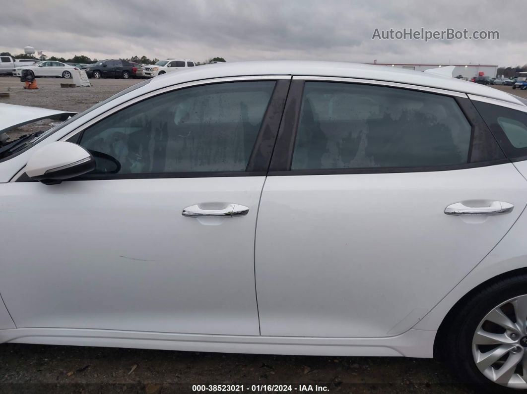 2018 Kia Optima Lx White vin: 5XXGT4L33JG251436