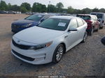 2018 Kia Optima Lx White vin: 5XXGT4L33JG255163