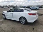 2018 Kia Optima Lx White vin: 5XXGT4L33JG261366