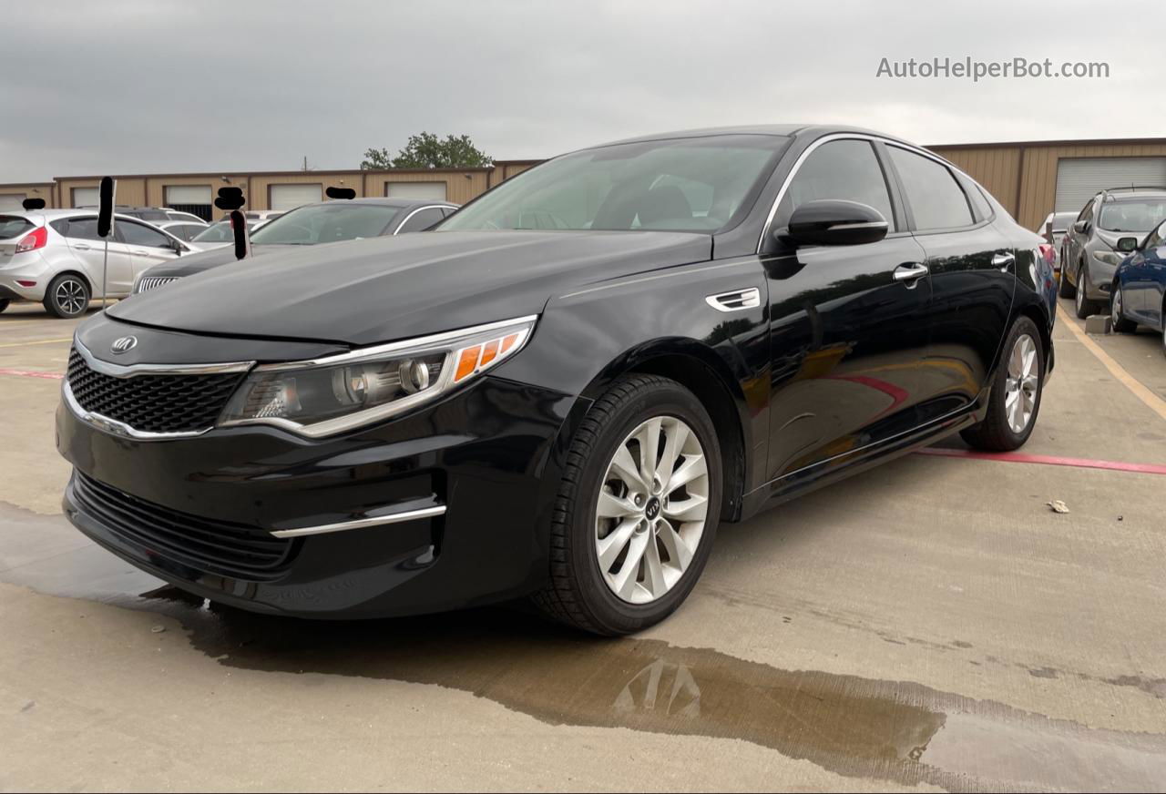 2018 Kia Optima Lx Black vin: 5XXGT4L33JG262274