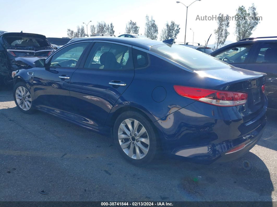 2018 Kia Optima Lx Blue vin: 5XXGT4L33JG264655