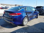 2018 Kia Optima Lx Blue vin: 5XXGT4L33JG264655