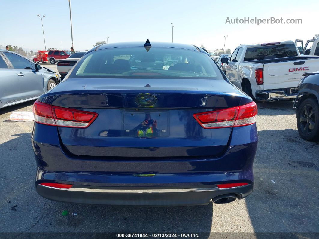 2018 Kia Optima Lx Blue vin: 5XXGT4L33JG264655