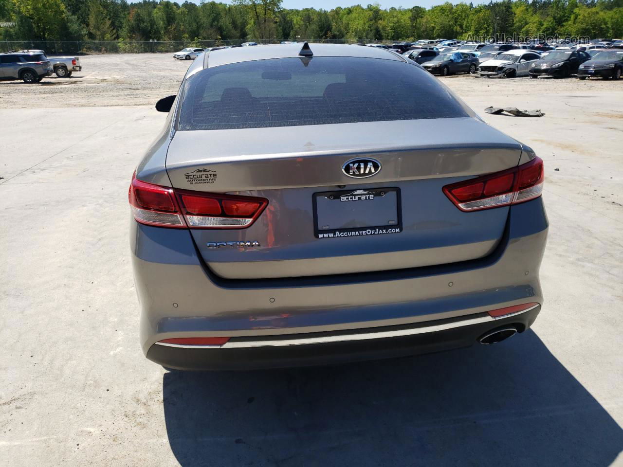 2018 Kia Optima Lx Silver vin: 5XXGT4L33JG269418