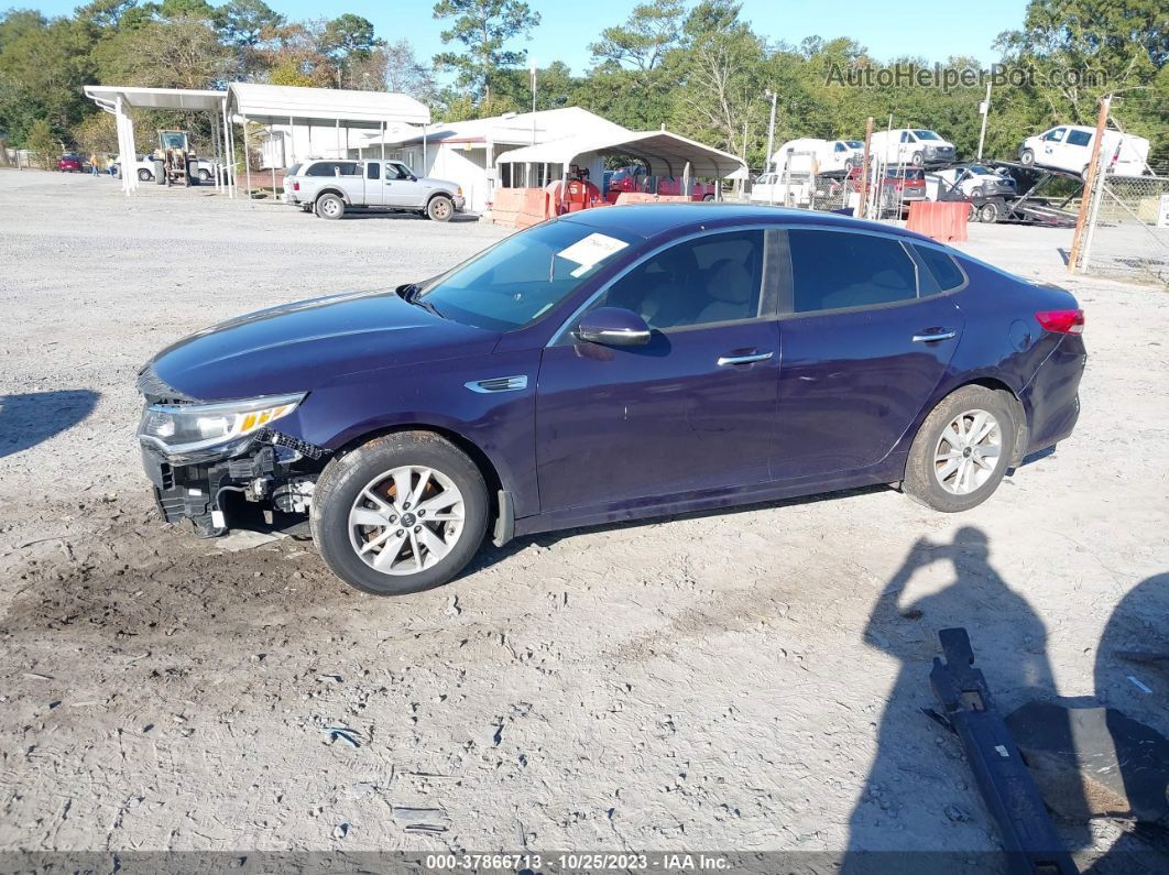 2016 Kia Optima Lx Purple vin: 5XXGT4L34GG036463