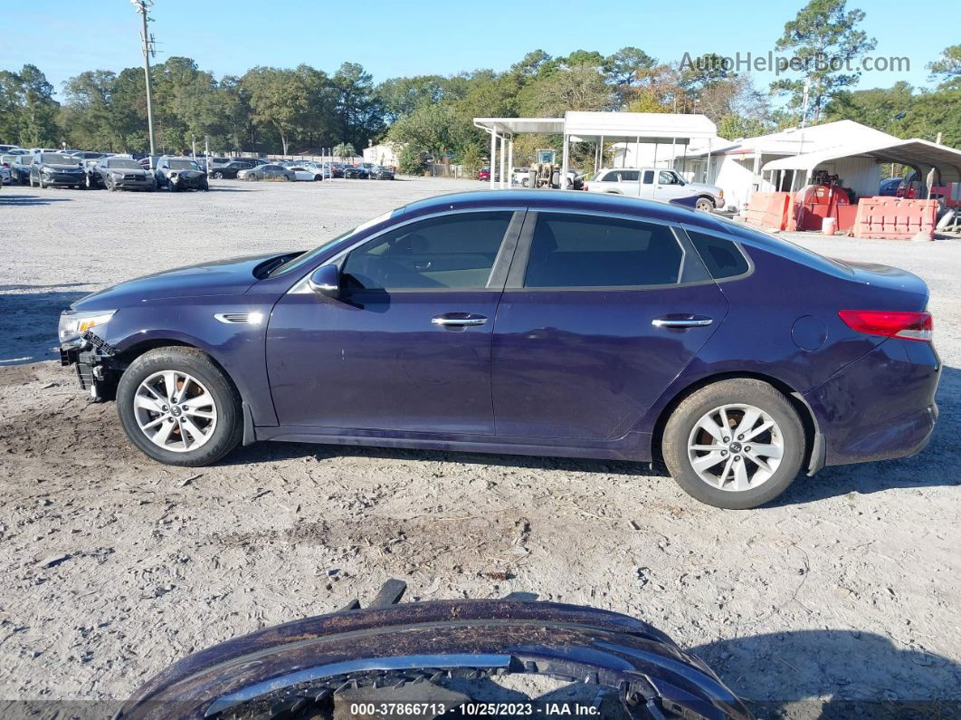 2016 Kia Optima Lx Purple vin: 5XXGT4L34GG036463